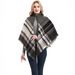 Unisex Scarf embroidered polyester thick fishbone scarf square_viptrois.com
