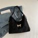 Fashion Butterfly Backpack For Women - Versatile Shoulder Bag With Chain Strap, Large Capacity Tote For School, Work & Travel_viptrois.com