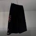 Men's Clothing Elastic Waist Straight Pants With Wide Legs Drawstring And Pearl Decoration Street Fashion Casual Pant_viptrois.com