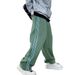 Men's Oversized Drop-Crotch Pants – Streetwear Joggers With Drapery Effect (Pink, Yellow, Black, Army Green, S-XXXL_viptrois.com