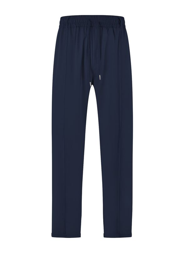 Men's Clothing European And American Summer Loose Breathable High Waist Drawstring Imitation Cotton Twill Woven Fabric Men's Trousers Casual Pants_viptrois.com