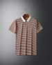 2025 Luxusmarke Herren Sommer Neue Brief Stickerei Druck Streifen Baumwolle Polo-Shirt Business Lässig Atmungsaktive Revers T-Shirt_viptrois.com