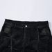 Men's Clothing High Street Shaped Pleated Washed Jeans RO Style Wide Leg Trousers_viptrois.com
