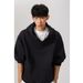Autumn And Winter Casual Jacket Loose Niche Button High Neck Hooded Sweatshirt_viptrois.com