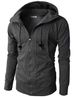 New Men's Sports Fitness Casual Jacquard Sweater Fleece Cardigan Hooded Jacket_viptrois.com