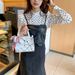 Women's Scarf Decor Tote Bag - Large Capacity Casual Shoulder Bag For Ladies_viptrois.com