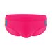 Men's Solid Color Triangle Swim Briefs - Slim Fit Nylon Swimming Trunks For Beach, Surf & Pool Featherlight Comfort_viptrois.com