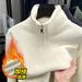 European And American New Popular 500g Double-sided Fleece Stand-up Collar Half-zipper Long-sleeved Men's Autumn And Winter Fleece Warm Casual Sweatsh_viptrois.com