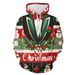 Pure European And American Cross-Border Sweatshirt Christmas Men's Jacket Digital Print 25th Anniversary New Loose Hoodie_viptrois.com