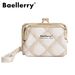 Card Bag Card Cases Women's Coin Purse Small Diamond Zipper Accordion Card Holder Multi Function Wallet_viptrois.com