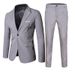 Men's Clothing Two Piece Suits Men's Suits Fashion Slim Small Suits Groomsmen Suits Dress Jackets Trousers Men_viptrois.com