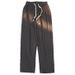 Drawstring Straight-Leg Jeans – Vintage Loose Fit Denim Pants With Wide Cuff & 90s Street Style_viptrois.com