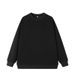 Tide Brand Men's Clothing 2025 Spring And Autumn New American Tide Brand Solid Color Heavy Terry 330G Loose Crew Neck Sweater Men_viptrois.com