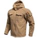 Men's Clothing Men's Style Tactical Windbreaker Outdoor Military Jacket Waterproof Hooded Warm Thickened Mountaineering Suit_viptrois.com