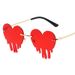 Love Tears Sunglasses - Trendy Frameless Metal Sunglasses For Women (Party & Fashion Style Fashion Trends Hot-selling)_viptrois.com