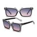 Men's Sunglasses Personalized Irregular Square Frames, Fashionable Gradient Anti Ultraviolet Small Frame Sunglasses New Products_viptrois.com