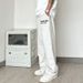 Heavyweight Fleece Joggers High-Street Leg Pants With Adjustable Cuffs For Urban Movement (Winter-Ready Streetwear With Reinforced Stitching)_viptrois.com