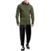 Men's Autumn Winter Two Piece Suit Hooded Fleece Sweatshirt And Sweatpants Casual Loose Fit European Size_viptrois.com
