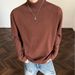 Women's Thermal Long Sleeve T-Shirt – Fleece-Lined Stretchable Base Layer, Slim Fit Soft Touch Casual Top (Black/White/Beige/Gray/Brown)_viptrois.com