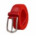 Popular Men's And Women's Belts Multi Color Breathable Woven Elastic Canvas Pin Buckle Elastic Casual Pants Belt_viptrois.com