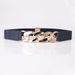 Internet celebrity same style ladies student dress decorative belt exaggerated chain elastic elastic girdle women's belt_viptrois.com