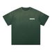 Men's Clothing T Shirt, 250g Heavyweight Pure Cotton, DJJJJ Round Neck, Short Sleeve, Loose Fit, Washed Gradient, BUUS Letter Print._viptrois.com