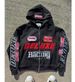 Bacing Printed Zipper Cardigan National Trend Treasure Boy Hooded Sweatshirt New Style_viptrois.com