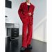 Men's Clothing New spring and autumn style youth performance costumes sequined casual pants brand loose lace up pants straight harem trousers_viptrois.com