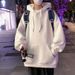 Pure Hong Kong Style Heavyweight Sweatshirt For Men Spring And Autumn Pullover Couple Hoodie Hooded Jacket Ins Trendy Loose_viptrois.com