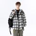 Men's Plaid Flannel Shirt Jacket, Thickened Brushed Fleece Hooded Overshirt With Streetwear Style, Long Sleeve Casual Layering Piece (S-3XL)_viptrois.com