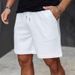 Men's Clothing Knitted Shorts Summer Loose Straight Casual Pants_viptrois.com