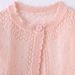 Girls' Knit Cardigan Summer Cover-Up Lace Shawl Outerwear Lightweight Breathable Soft Cotton Blend Long Sleeve Round Neck_viptrois.com