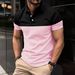 Summer Men's Short Sleeved Polo Shirt Business Casual Collar T-shirt Plus Size Breathable Top European And American Plus Size_viptrois.com