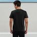 100 Cotton Spring/summer Men's Long Sleeved Round Neck Black T Short Sleeved T-shirt Top Loose Casual Print_viptrois.com