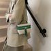 Women’s Bags New Niche Design Retro Canvas Splicing Box Bag Versatile Commuter Handbag Shoulder Messenger Bag_viptrois.com