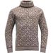Retro High Neck Sweater For Men – Diamond Jacquard Pattern, Lightweight & Stylish, Perfect For Autumn & Winter Casual Wear_viptrois.com