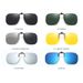 Men's Sunglasses Flip Up Sunglasses Polarized Clip On Frameless Polygonal Men's And Women's Sunglasses Clip On Wholesale_viptrois.com