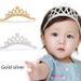 Children's Birthday Crown Dot Diamond Headwear Baby's Hundred Day Photography Elastic Headband Princess Preschool Headband_viptrois.com