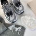 Lace Bow Shoe Buckle Niche Pearl Tassel Shoelace Decoration Beaded Sneaker Flower DIY Accessories Detachable_viptrois.com