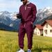 Men's Heavyweight Workwear Hoodie & Pants Set – Winter-Ready Outdoor Utility Joggers, Relaxed Fit Streetwear Two-Piece_viptrois.com