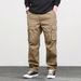 Streetwear Cargo Pants For Men – High Waist, Elastic Waistband, Lightweight & Breathable (S-XXL, Khaki/Black/Gray) – Trendy Urban Style_viptrois.com