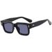 Rice Nail Square Sunglasses New Retro Versatile Sunglasses Sunglasses Simple Men's Concave Shape_viptrois.com