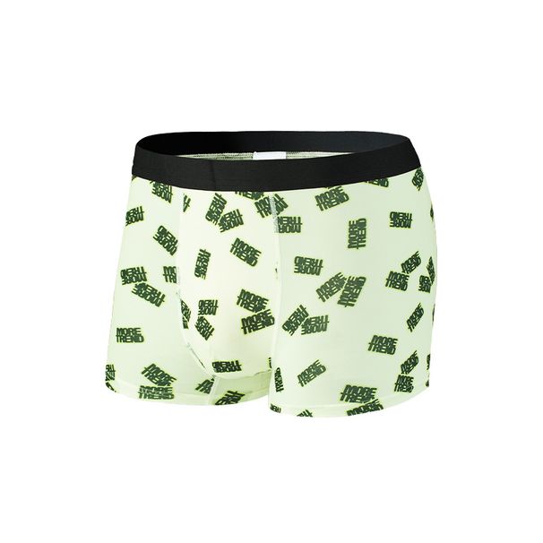 Pulse Underwear Ice Silk European Size Printed Cross-Border Boxer Summer Men's Factory Direct Sale Trendy Brand_viptrois.com
