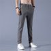 Men's Summer Thin Casual Trousers Loose Fit Ice Silk Quick Drying Straight Leg Pants_viptrois.com