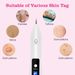 Skin Tag Repair Kit Portable Beauty Equipment Multi-Level With Home Usage USB Charging LCD Level Adjustable 6 Replaceable Needles_viptrois.com