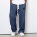 Men's Clothing Men's Trendy Straight Leg Sweatpants Spring Autumn Casual Wide Leg Sports Trousers For Formal & Casual_viptrois.com