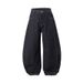 Streetwear Baggy Jeans For Men - Vintage Washed Denim Pants With Unique Scythe Cut, Loose Fit, Comfortable & Stylish For Urban Fashion_viptrois.com