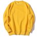 Loom Autumn Winte Euopean Ameican Men Women Casual Spots Cewneck Sweatshit Solid Colo Plain Top Hip Hop_viptrois.com