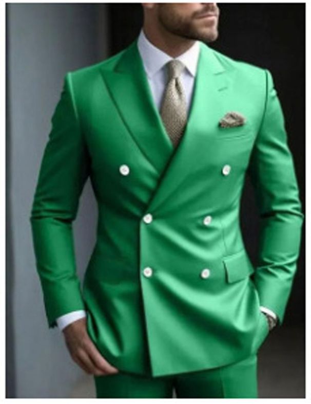 Men's Clothing Business Banquet Host Clothing Best Man Groom Suit_viptrois.com