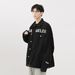American Retro Fashion Letter Multi-Pocket Green Denim Men's Jacket High-End Spring And Autumn Top_viptrois.com